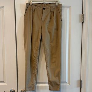 Burberry Ladies  Khaki Chinos